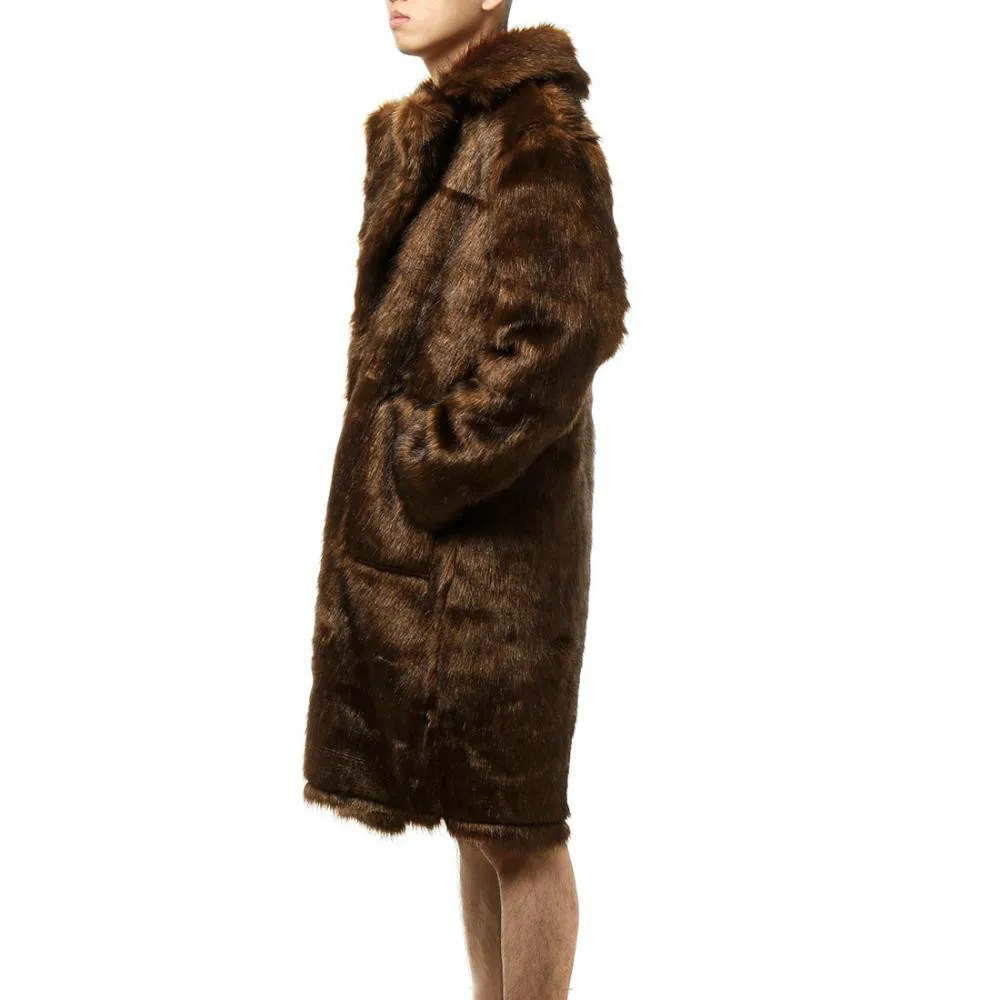 Мужская куртка с мехом двусторонняя водонепроницаемая большого размера 7XL |