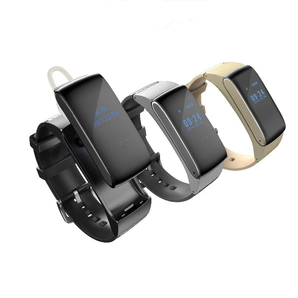 YKSO Bluetooth Talk band Шагомер трекер DF22 смарт браслет ответ на вызов для IOS телефона