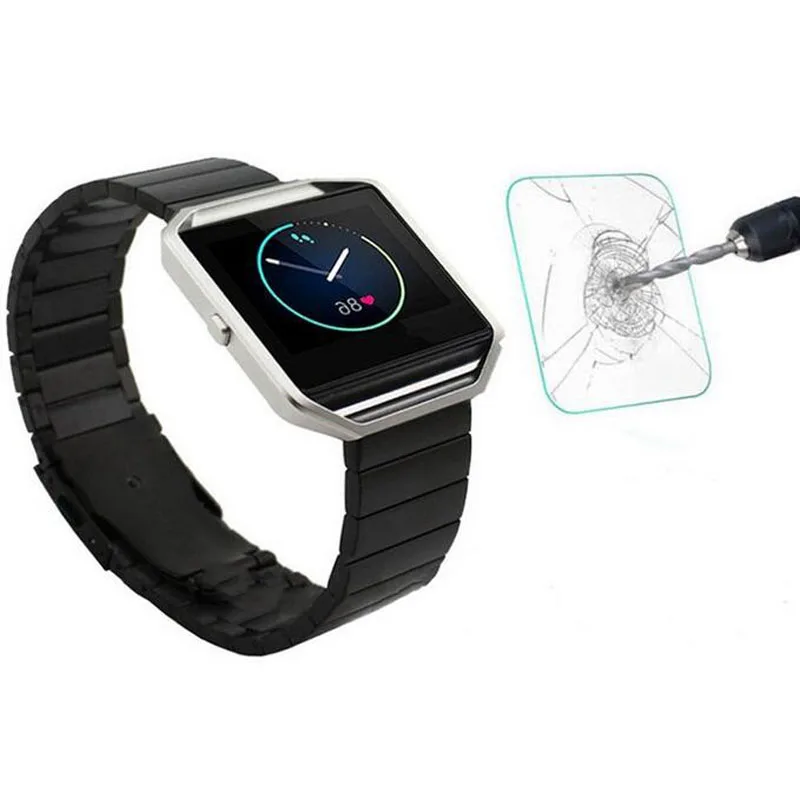 Ультра HD прозрачное Закаленное стекло Защитная пленка для Fitbit Blaze Sport Смарт-часы