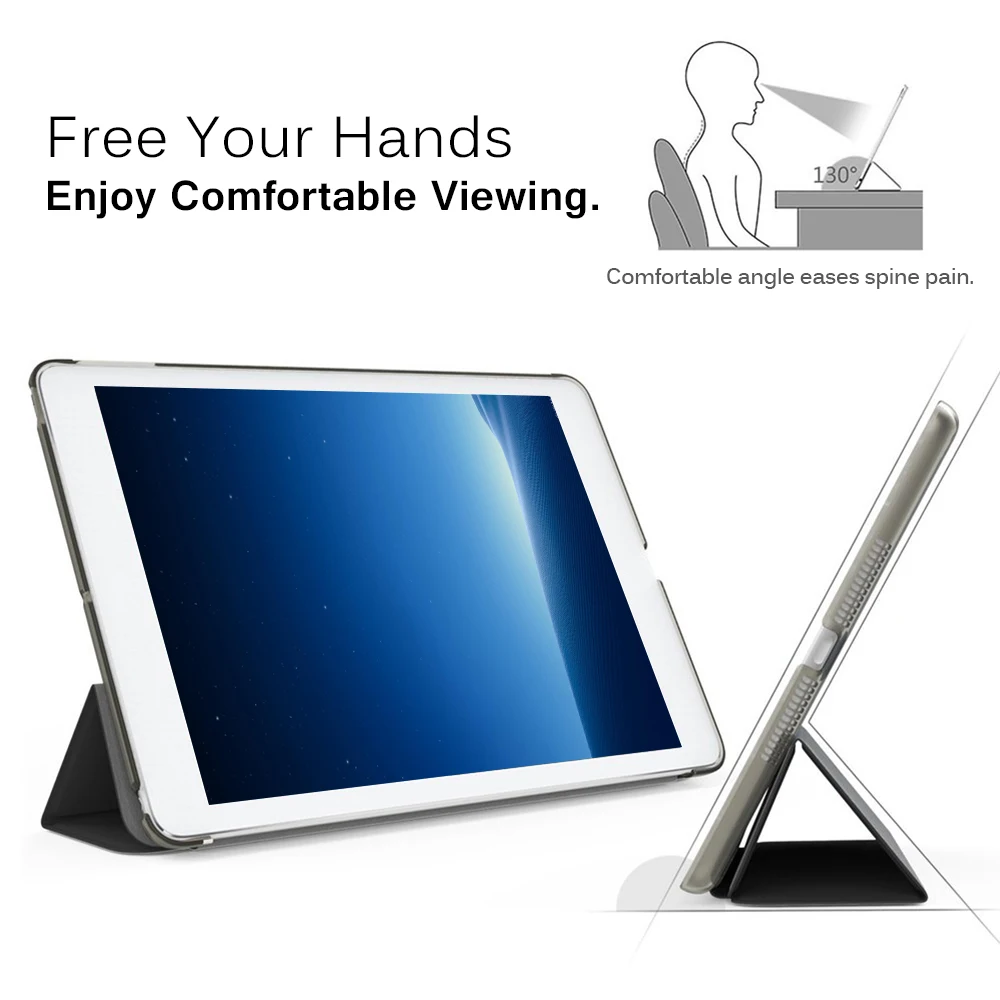 Ультра тонкий чехол из искусственной кожи для IPad 2 3 4 легкий жесткий Apple iPad2 iPad3 iPad4