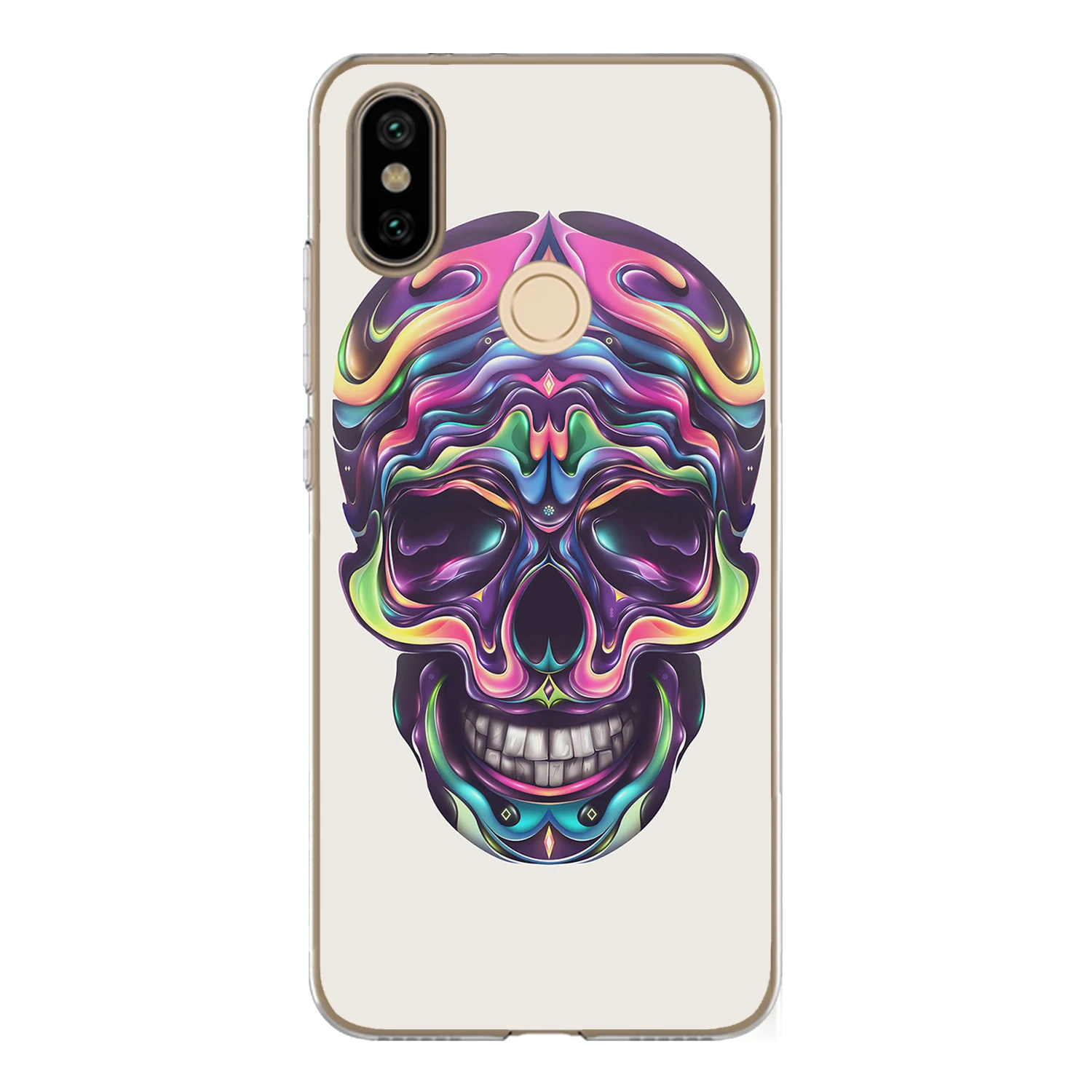 Чехол для Xiaomi Mi A2 6X чехол 5 99 дюйма мягкий ТПУ силикон классные цветные очки