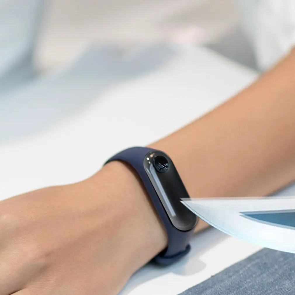Защитная пленка для экрана Xiao Mi Band 3 умный чехол браслета полностью незакаленное