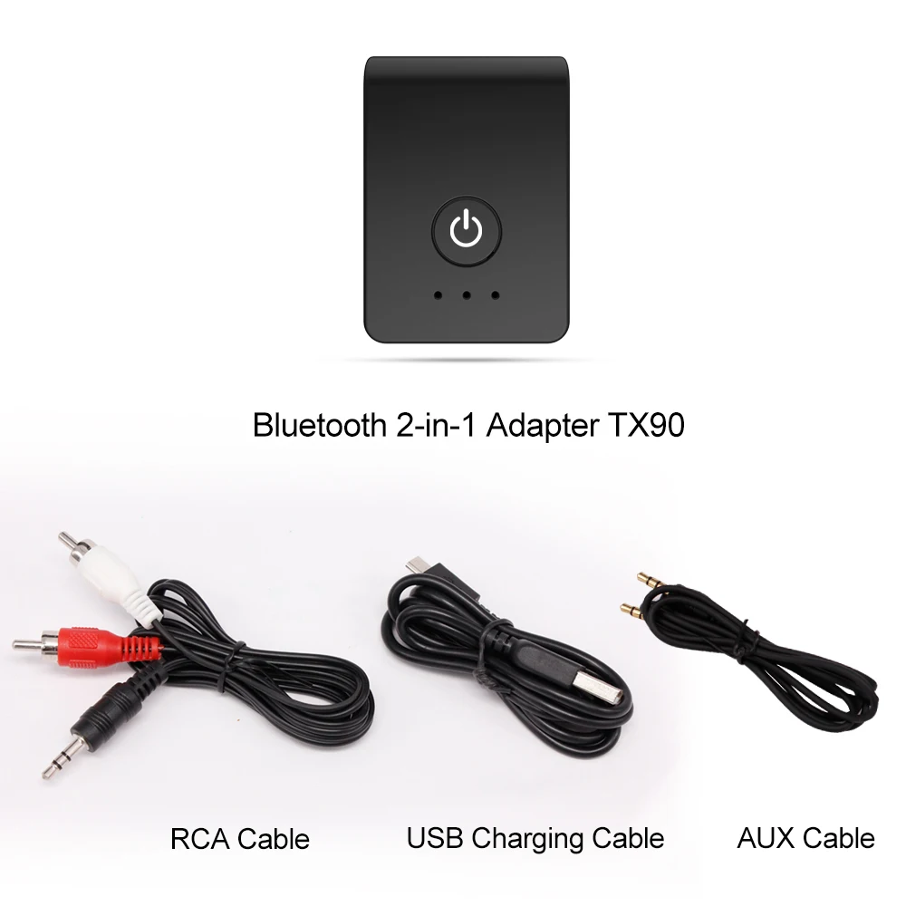 2019 Bluetooth 4 2 в 1 передатчик и приемник аудио адаптер Беспроводная Музыка AUX APTX 3 5 мм
