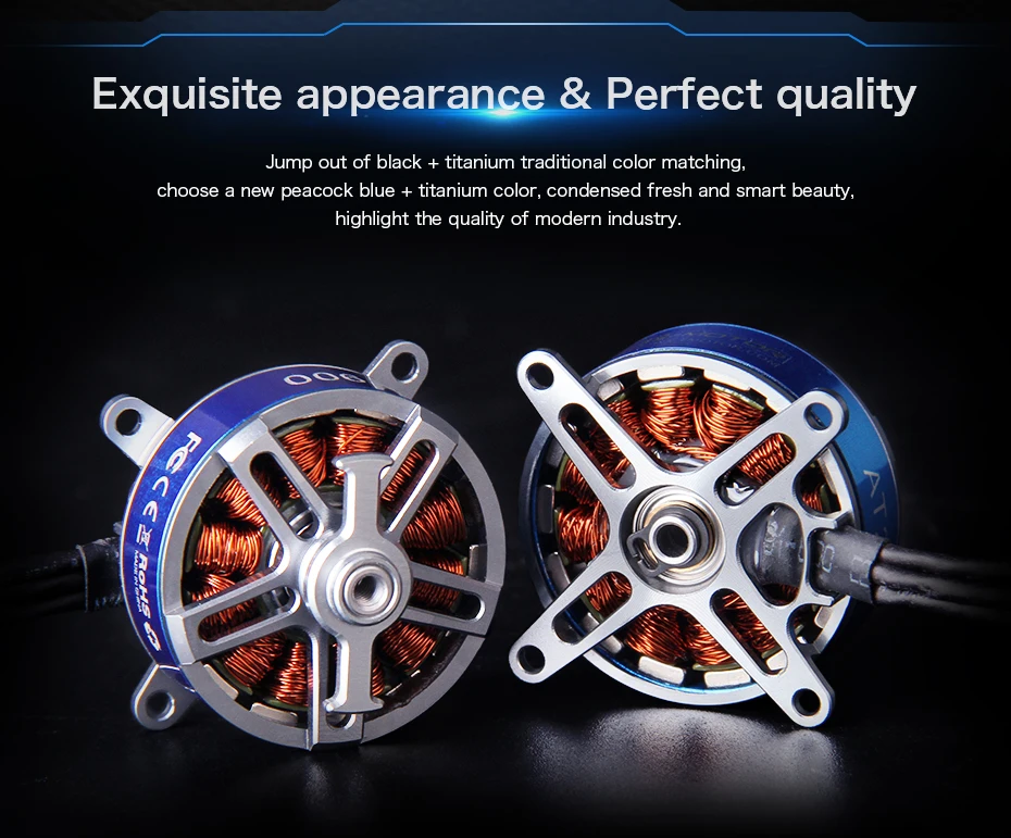T-MOTOR AT2306 короткий вал KV1500/1900/2300 или длинный вал безщеточный для F3P racing установленное крыло Радиоуправляемый Дрон