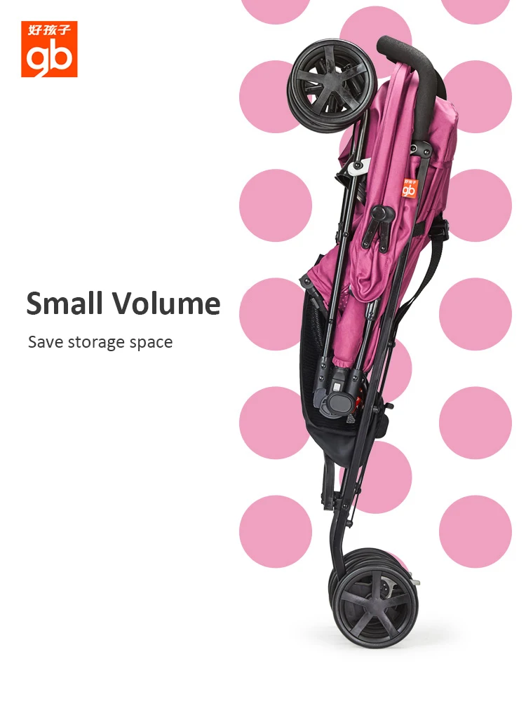Хорошая детская коляска GoodBaby Ultra-light складная тележка 2 в 1 прогулочный зонт складная переносная коляска D400.