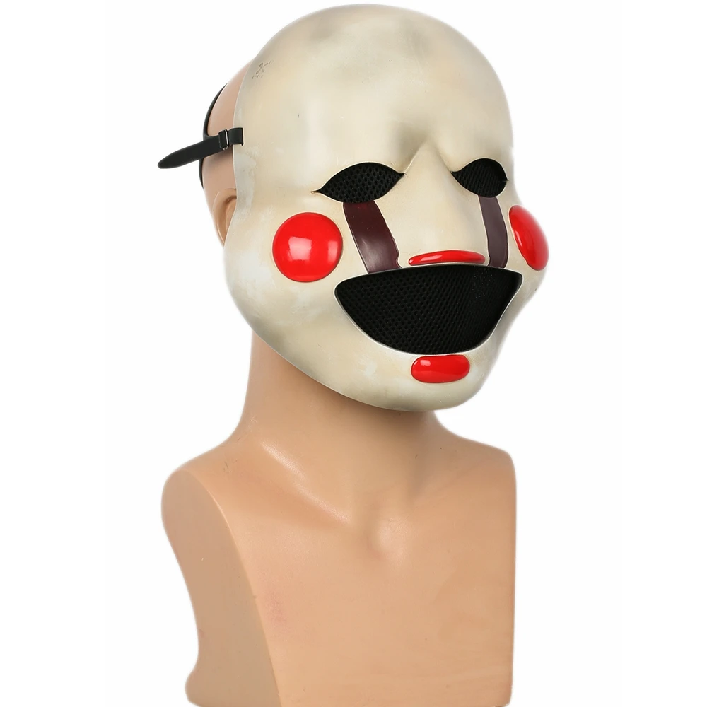 Coslive FNAF маска марионетки Deluxe Смола Marionette Five Nights at Freddy's косплэй реквизит |