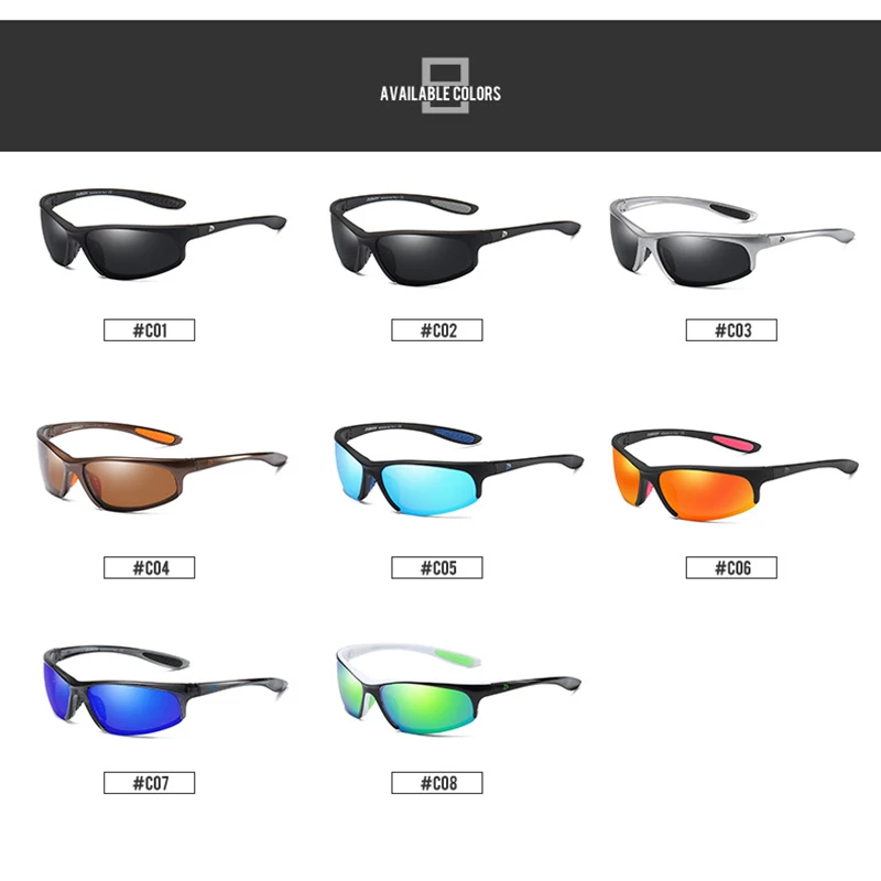 Новые Большие размеры солнцезащитные очки с оправой из поликарбоната мужчины