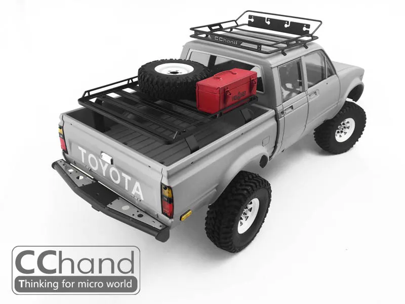 Металлическая полка CCHAND для заднего ковша RC8WD 1/10 TF2 Mojave (4 двери) игрушечная