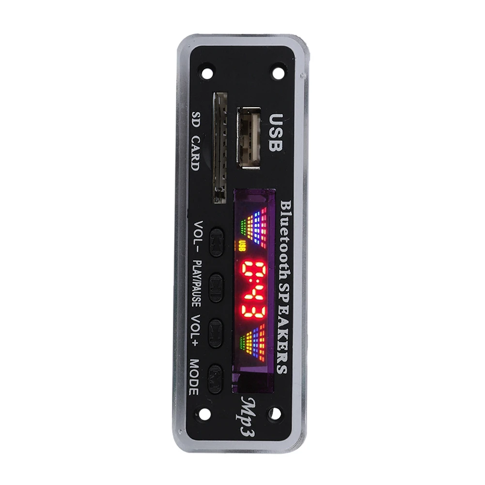 Автомобильный Динамик модуль fm-радио USB SD карта беспроводной Bluetooth 5,0 MP3 декодер доска хорошее качество