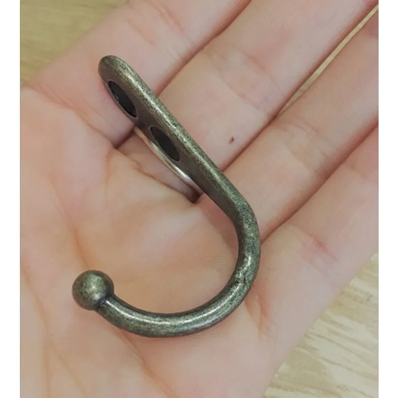 Винтажные настенные крючки из бронзового сплава крючок для одежды шляпы ванной