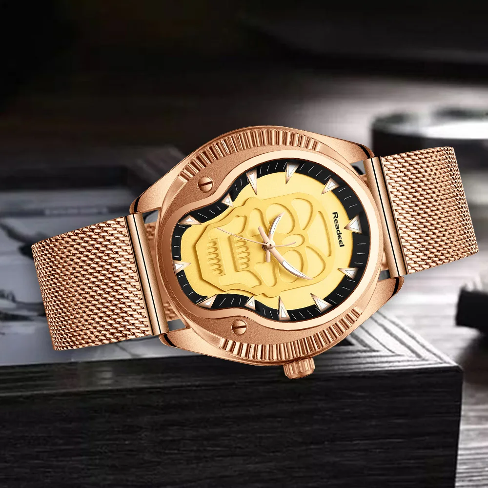 Часы наручные мужские кварцевые брендовые Роскошные водонепроницаемые