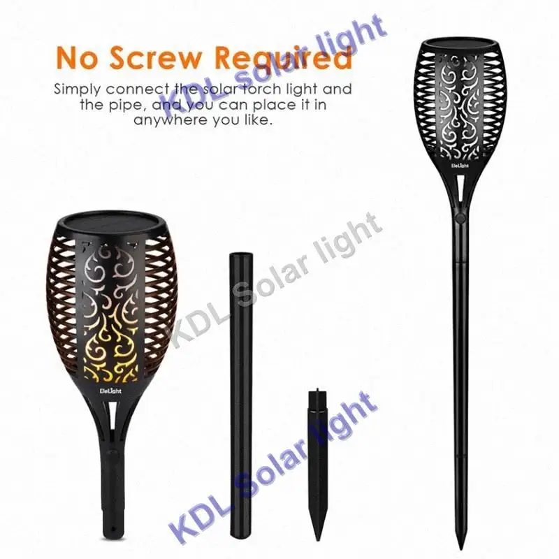 4 шт./лот обновление солнечной 96 Светодиодный s танцующий пламенный фонарь с