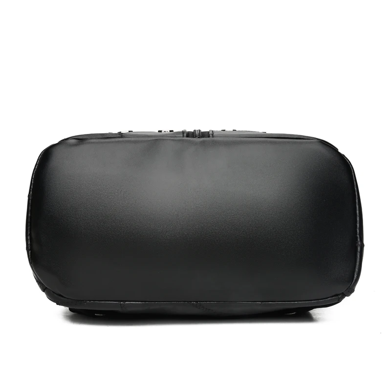 Дропшиппинг Малый Для женщин рюкзаки заклепки молния Pu кожа студент рюкзак мешок