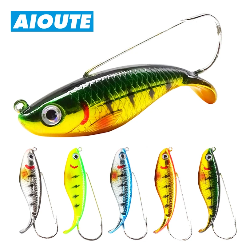 1 шт. ложка вращающаяся Тонущая рыболовная приманка зимний ледяной гольян