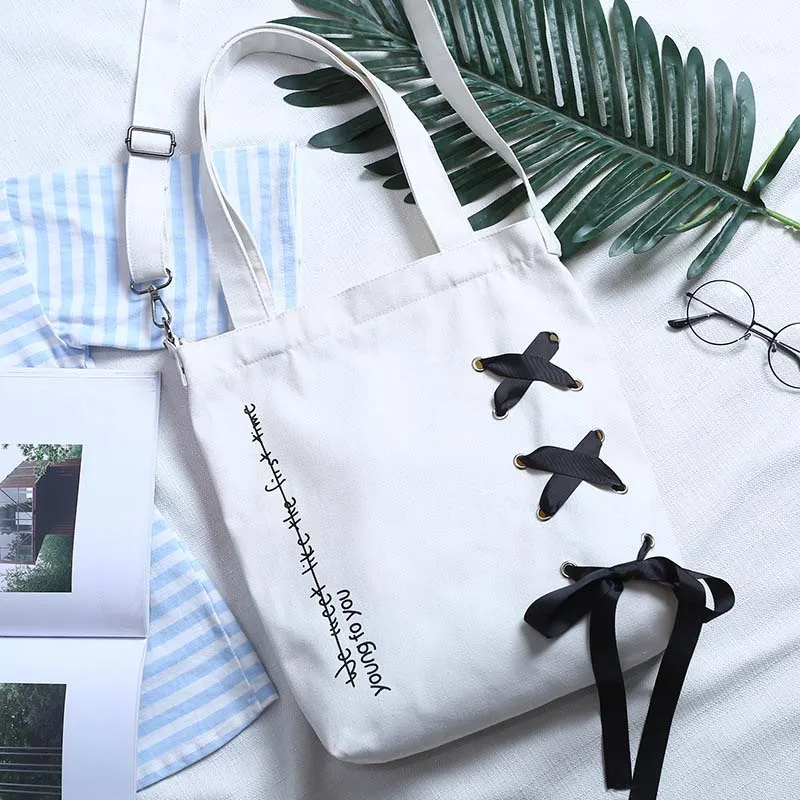 white messenger bag Monsisy/ Холщовая Сумка-тоут для женщин, сумка для покупок, сверхмощная Повседневная сумка для путешествий, Студенческая женская сумка на плечо, сумка-мессенджер - Цвет: white messenger bag