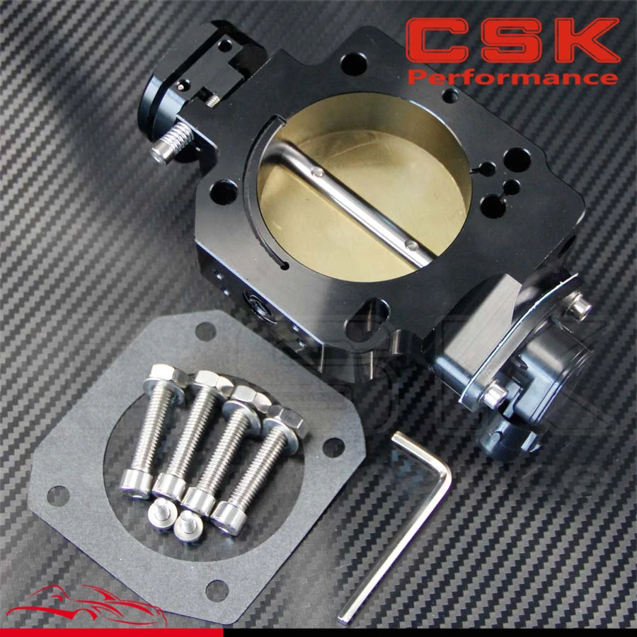 Обновленный корпус дроссельной заслонки 70 мм + TPS для Honda Civic Integre D/B/F/H Series Black|70mm