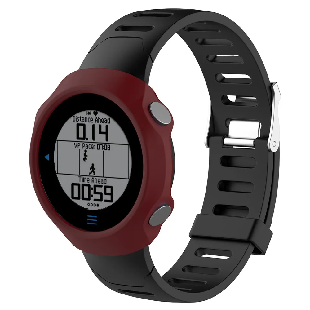 Оригинальный силиконовый защитный чехол для Garmin forerunner 610 кожаный 7 цветов
