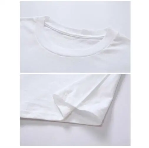 Новинка 2019 года Мужская футболка для отдыха бронзового цвета белые и черные