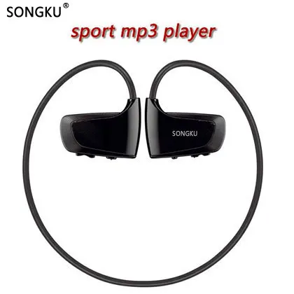 SONGKU W262 8 Гб 16 Mp3 плеер Спортивный MP3 музыкальный Walkman наушники для бега PK WS413