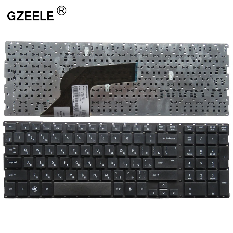 

GZEELE Russian laptop Keyboard for HP PROBOOK 4510s 4515s 4710 4710s 4750S 516884-001 516884-031 536537-001 536537-031 RU BLACK