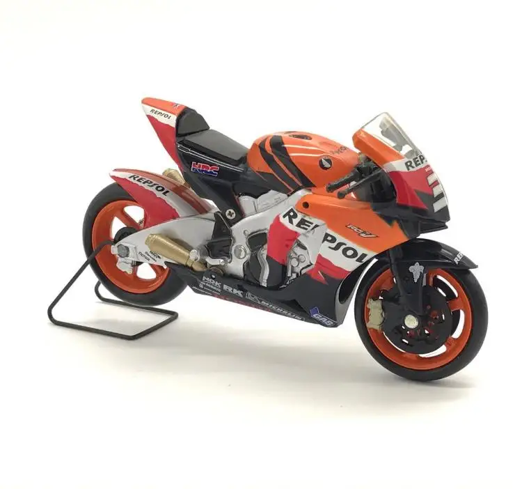 1:18 Масштаб moto rcycle модели, высокая моделирования Honda moto GP RCV moto rcycle игрушки, Коллекционная модель