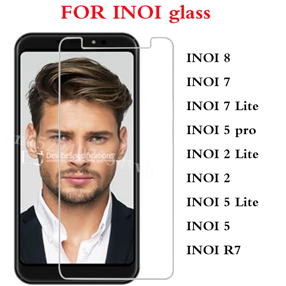 Смартфон закаленное Стекло для INOI 8 Защитная пленка Экран крышка телефона 7 LITE 5 Lite