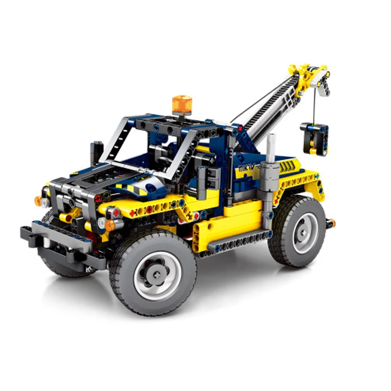2 в 1 Technic строительный Автопогрузчик строительные блоки Совместимые с LegoING модель