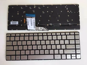 Клавиатура с подсветкой для HP Spectre x360 15-ap000 15t-ap000 15-ap011dx 15-ap012dx 15-ap052nr, серебристая, 841266-041, HP M15G83