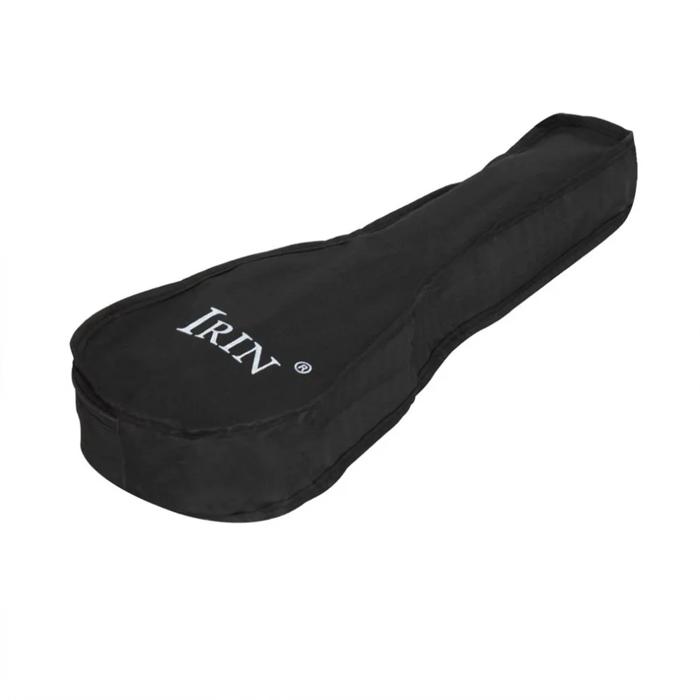 IRIN 21 23 26 Inch Black Portable Ukulele Bag Soft Case Monolayer Bag Single Shoulder Backpack Padded