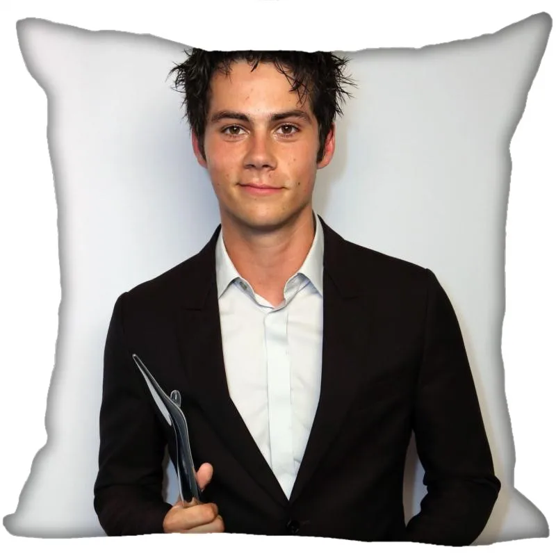 Наволочки для подушек со звездами на заказ Dylan OBrien квадратная наволочка Рождественская Наволочка на молнии 40*40 см, 45*45 см(с одной стороны - Цвет: Pillowcase 22
