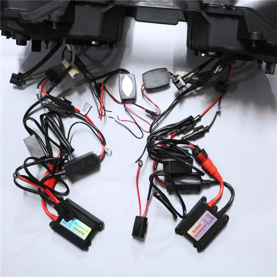 Налобный фонарь с ангельскими глазами спрятанная фара проектором project f для Yamaha