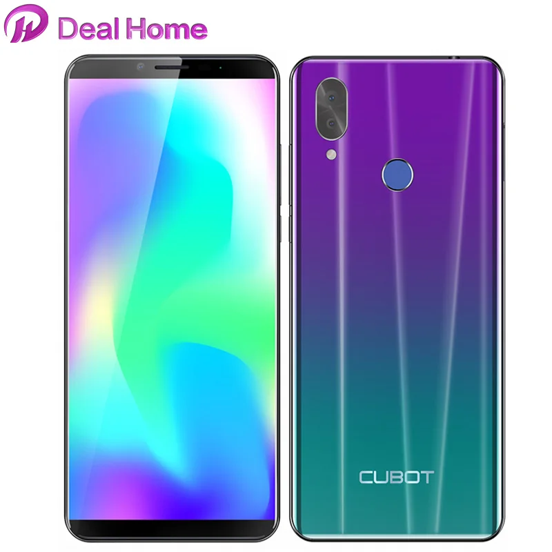 Смартфон Cubot X19 5,9" 18:9 FHD+ 2160*1080 Helio P23 с восьмиядерным процессором 4 Гб+ 64 ГБ, 4000 мАч, с функцией распознавания лица, 16,0 Мп, отпечаток пальца, мобильный телефон