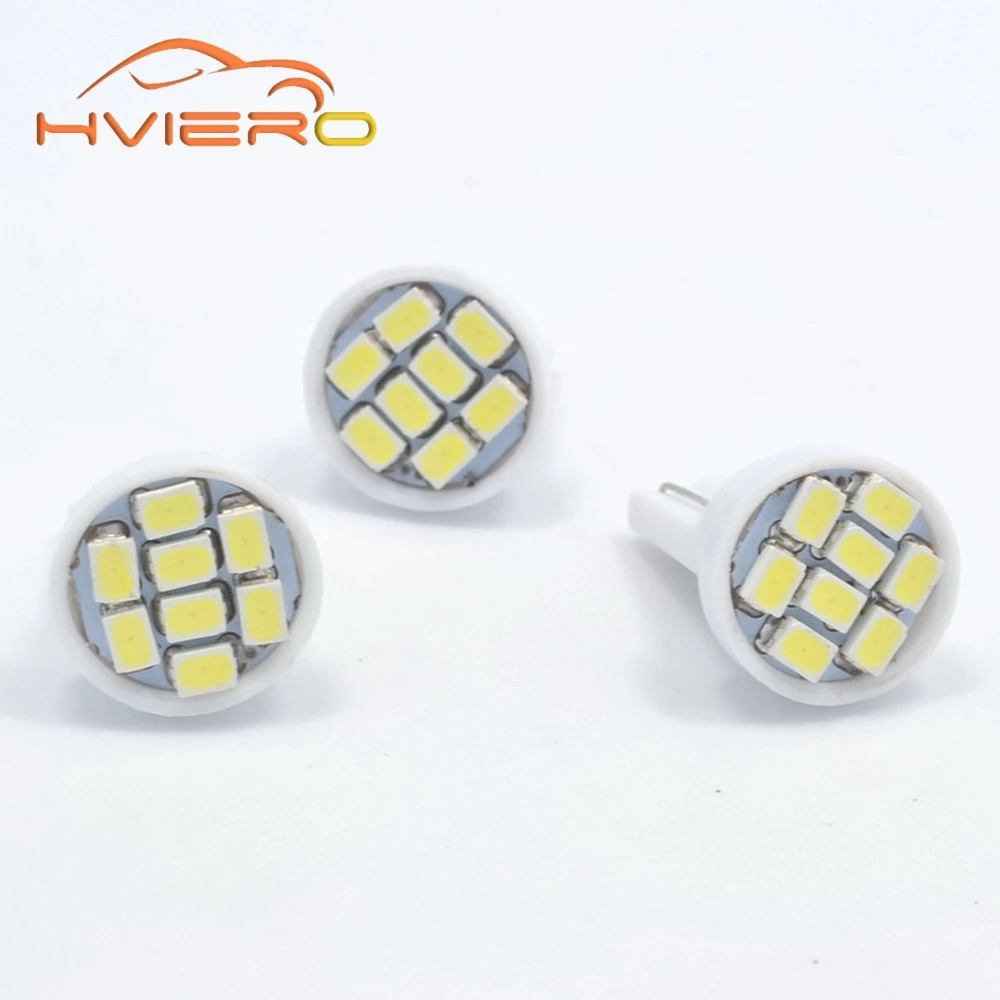 10X Автомобильные светодиодные T10 W5W 194 168 3020 147 152 1206 8 светодиодов 8SMD купольная лампа Интерьер парковка светильник Авто Клин светильник ing DC 12V Хвост светильник