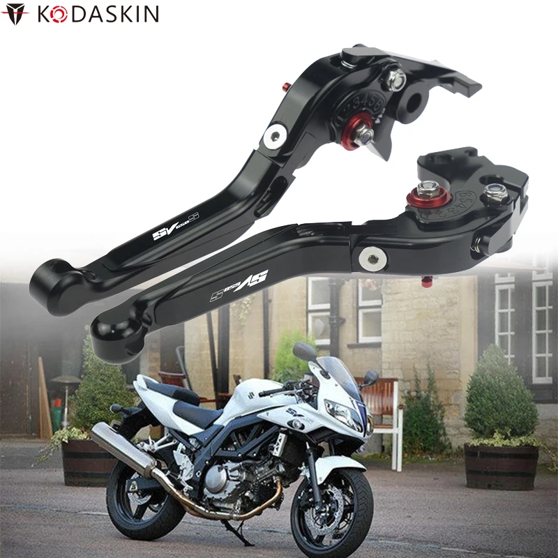 

Рычаги для Suzuki SV650S 1999-2009 регулируемые аксессуары для модификации с ЧПУ Складные Выдвижные сцепные рычаги