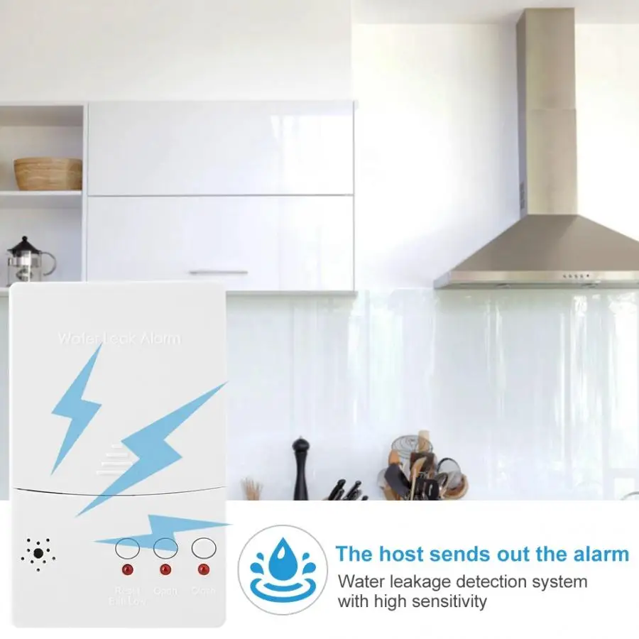 Умный детектор утечки воды сигнализация автоматическое отключение клапана