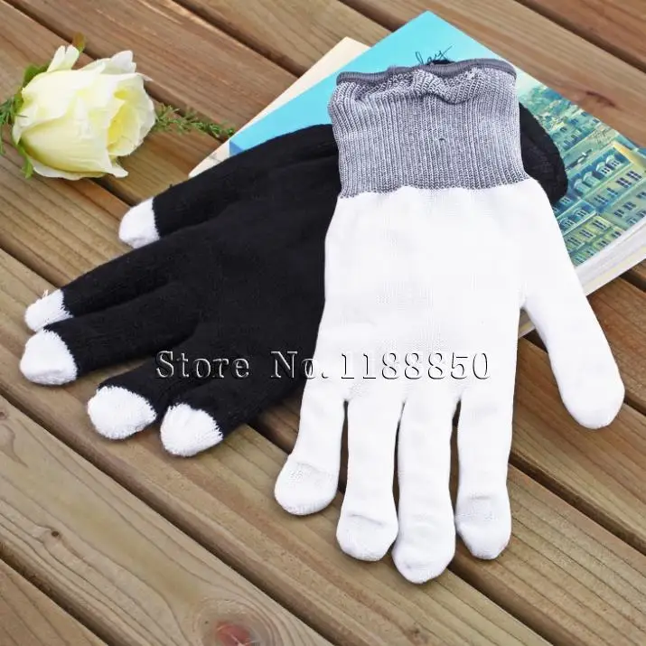 h17-Glow gloves 7 colour flashing The ghost dance step LED glove stage street |