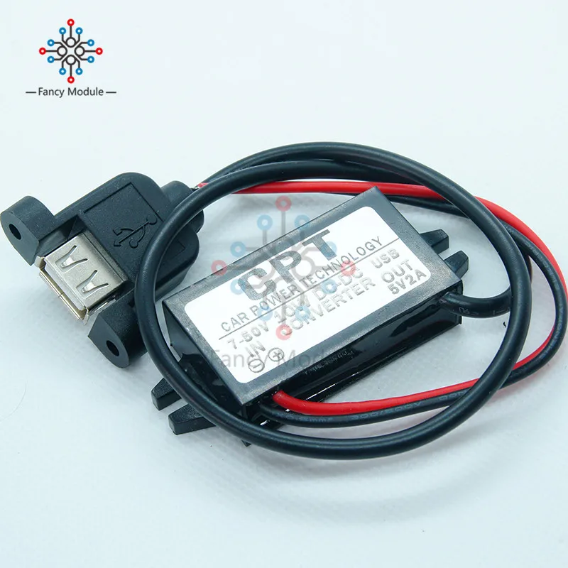 5V 2A DC to повышающий преобразователь Повышающий Модуль usb-разъем с монтажными ушами