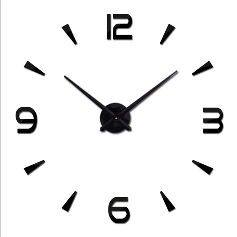Новые настенные часы reloj de pared кварцевые часы для гостиной большие декоративные часы Современные horloge murale натюрморт наклейки