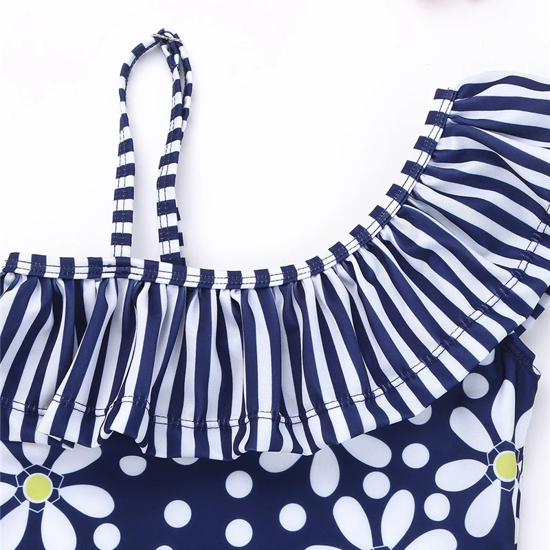 Детский цельнокроеный Купальник для девочек подростков регулируемый купальник