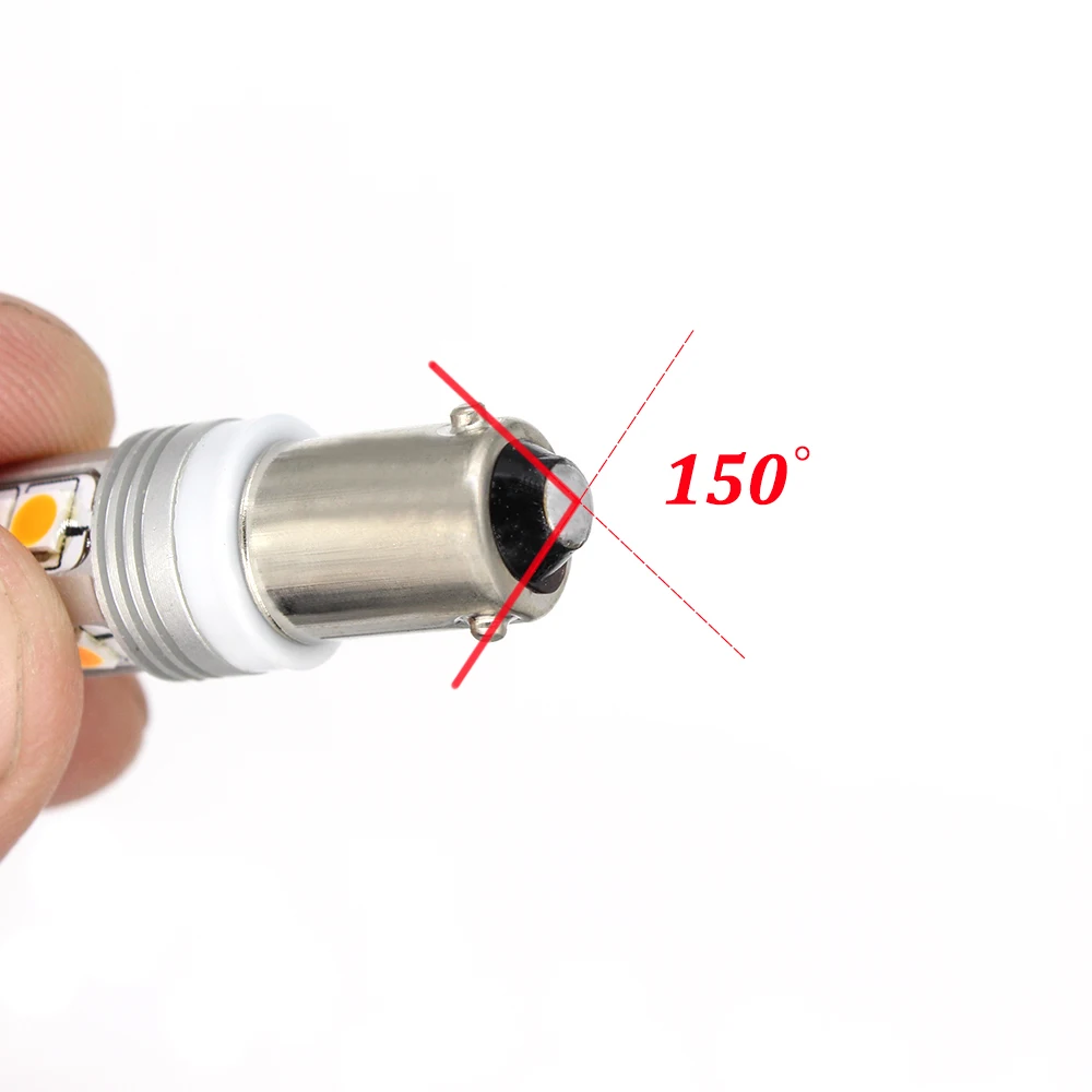 Ксеноновые Белые Canbus без ошибок 10SMD BAX9S H6W Светодиодные лампы для заднего хода
