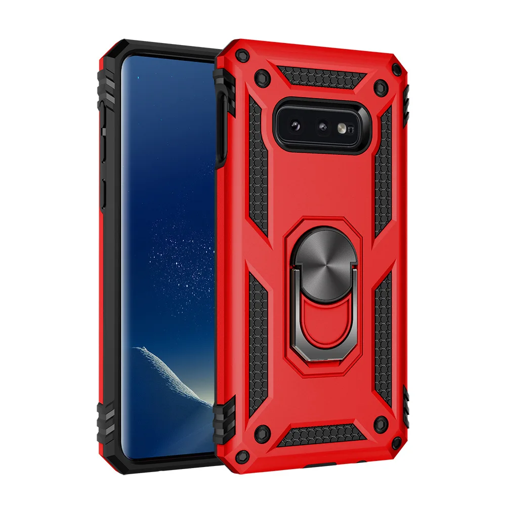 10 шт./лот кольцевой держатель Kickstand противоударный бронированный чехол для