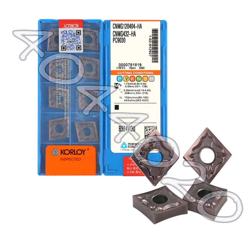 

KORLOY CNMG120404-HA PC9030 CNMG432-HA PC9030 10 шт качественные товары новые оригинальные