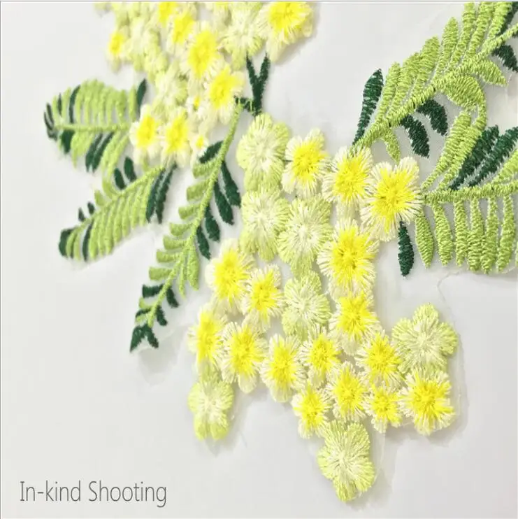 Вышивка большой африканский кружевной вырез ткани DIY воротник кружева для