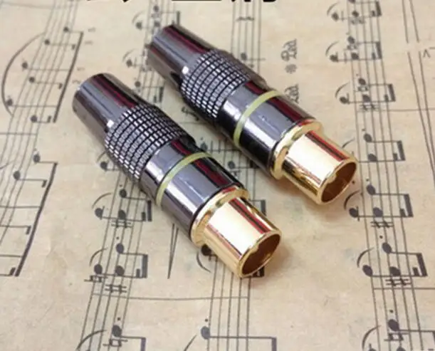 Разъем для ТВ 2 шт./лот|male male|male plugmale head |