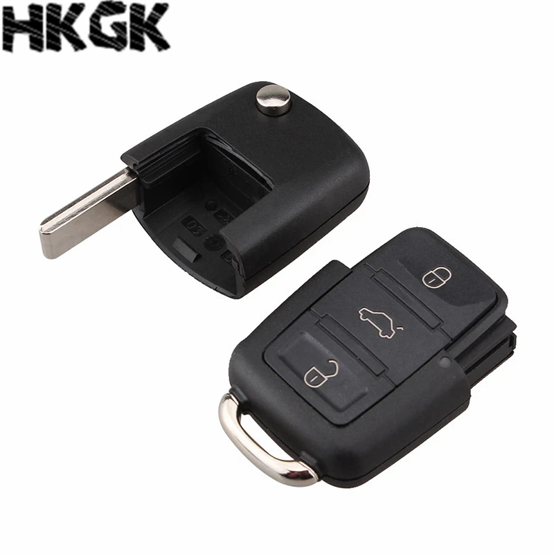 Дистанционный ключ с 3 кнопками 433 МГц ID48 чип для VOLKSWAGEN VW PASSAT B5 B6 Skoda Tiguan Touran GOLF JETTA POLO