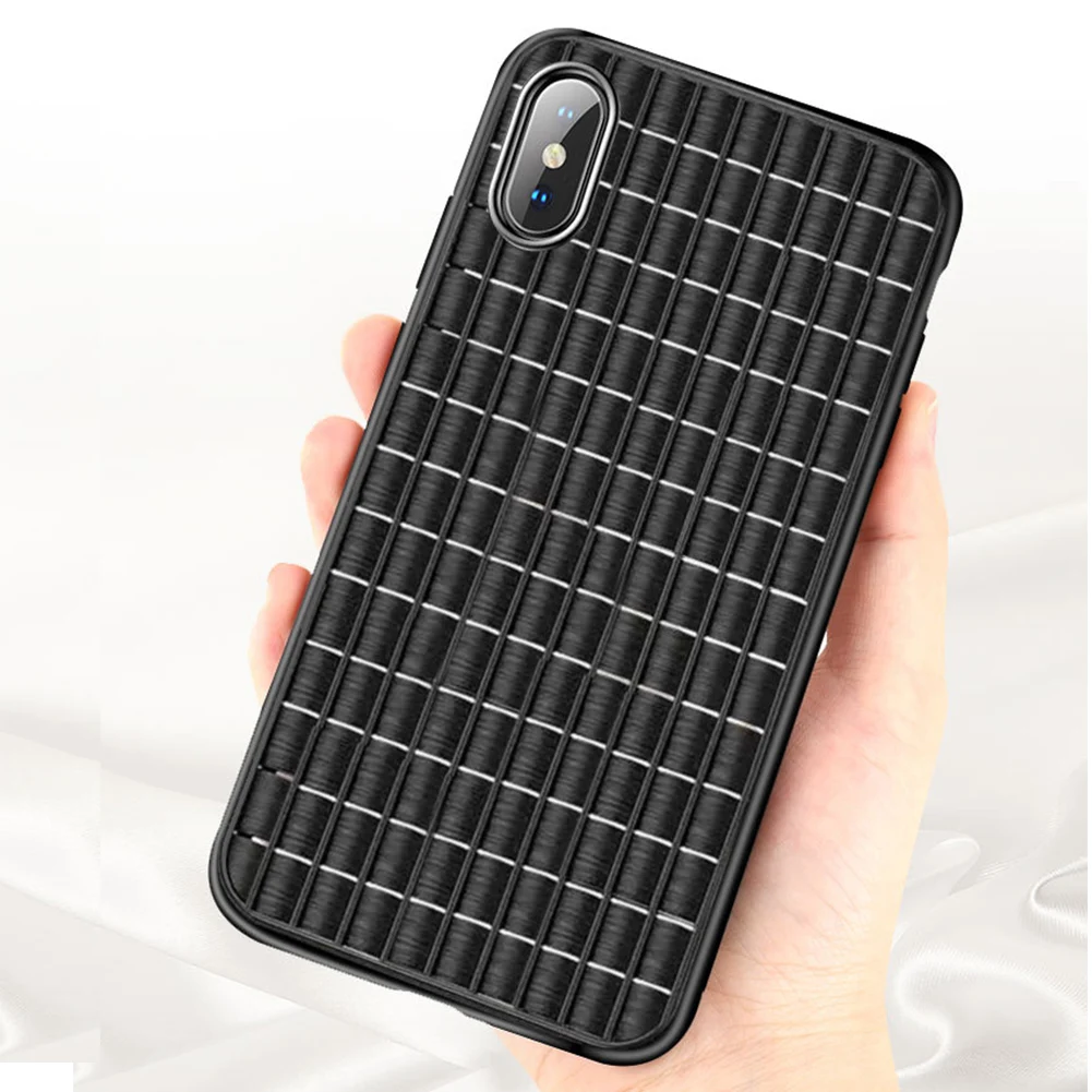 Чехол для телефона с теплоотводом iPhone X XS MAX XR охлаждающий сетчатый чехол 7 8 Plus