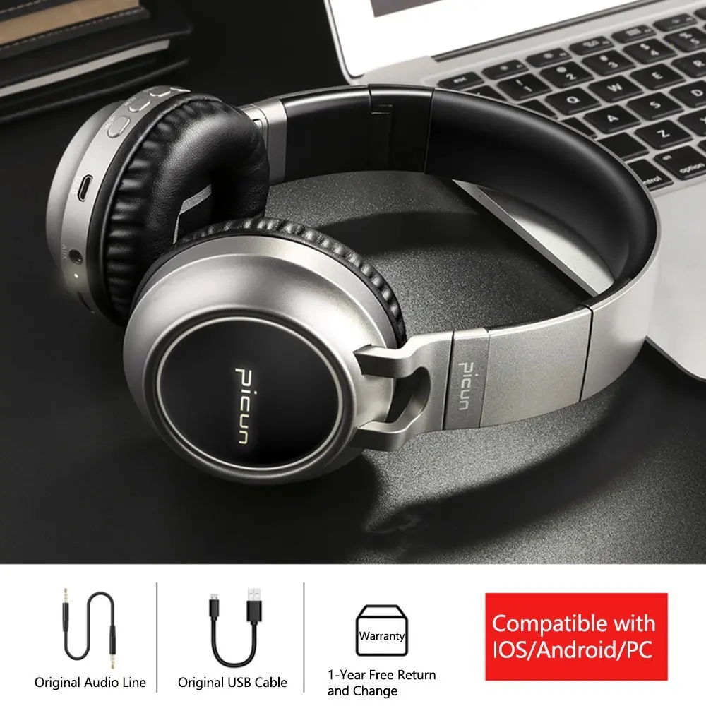P60 Bluetooth наушники беспроводная гарнитура поддержка 7 видов цветов светящийся 24