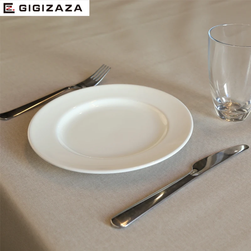 Однотонная Защитная скатерть из ПВХ цвета слоновой кости мягкая прозрачная для