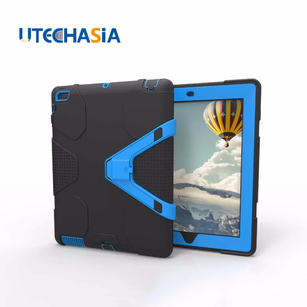 Для Apple iPad 2/3/4 Чехол ударопрочный гибридный трехслойный сверхпрочный защитный