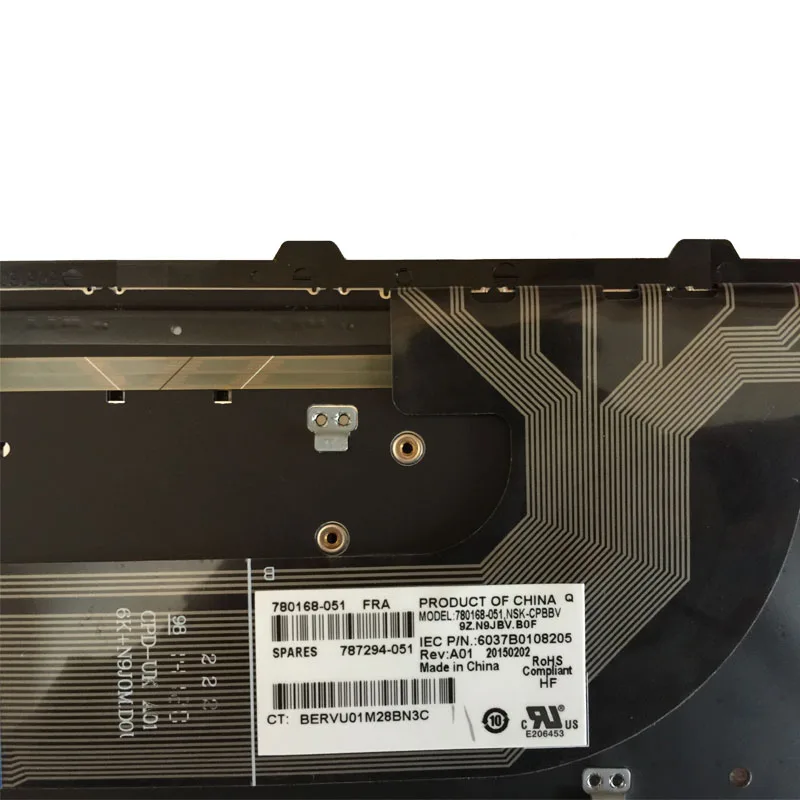 Новая Французская клавиатура для ноутбука HP ProBook 440 445 G1 G2 430 FR с подсветкой |